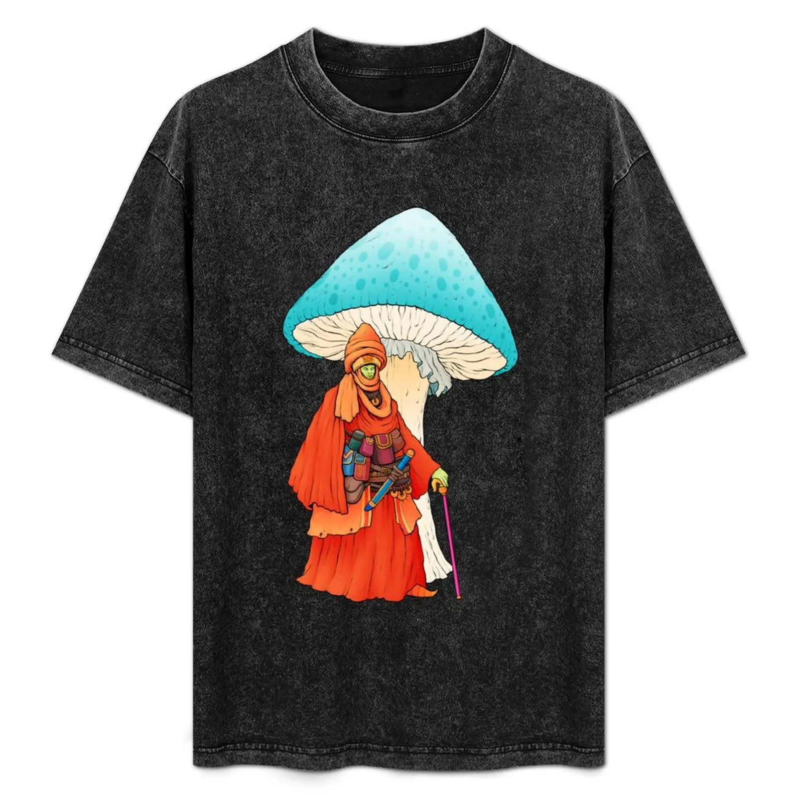 

Shroom Wizard T-Shirt funny t shirts cotton t shirt man plain man t shirt summer shirts cotton 100% T-Shirt