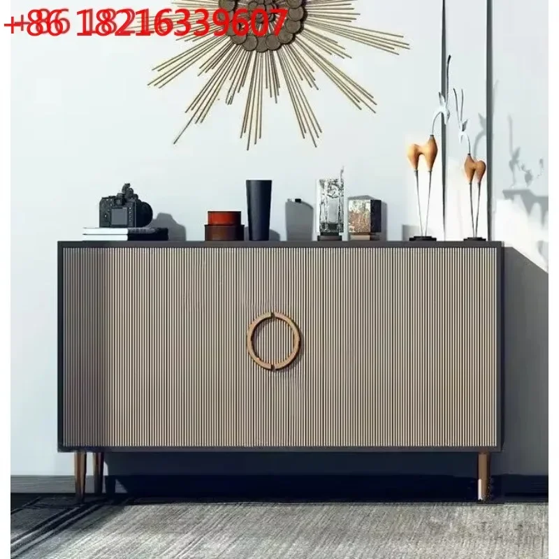 TAO Light Luxury and Simplicity Post-Modern Hallway Locker American Sideboard Cabinet Curio Cabinet