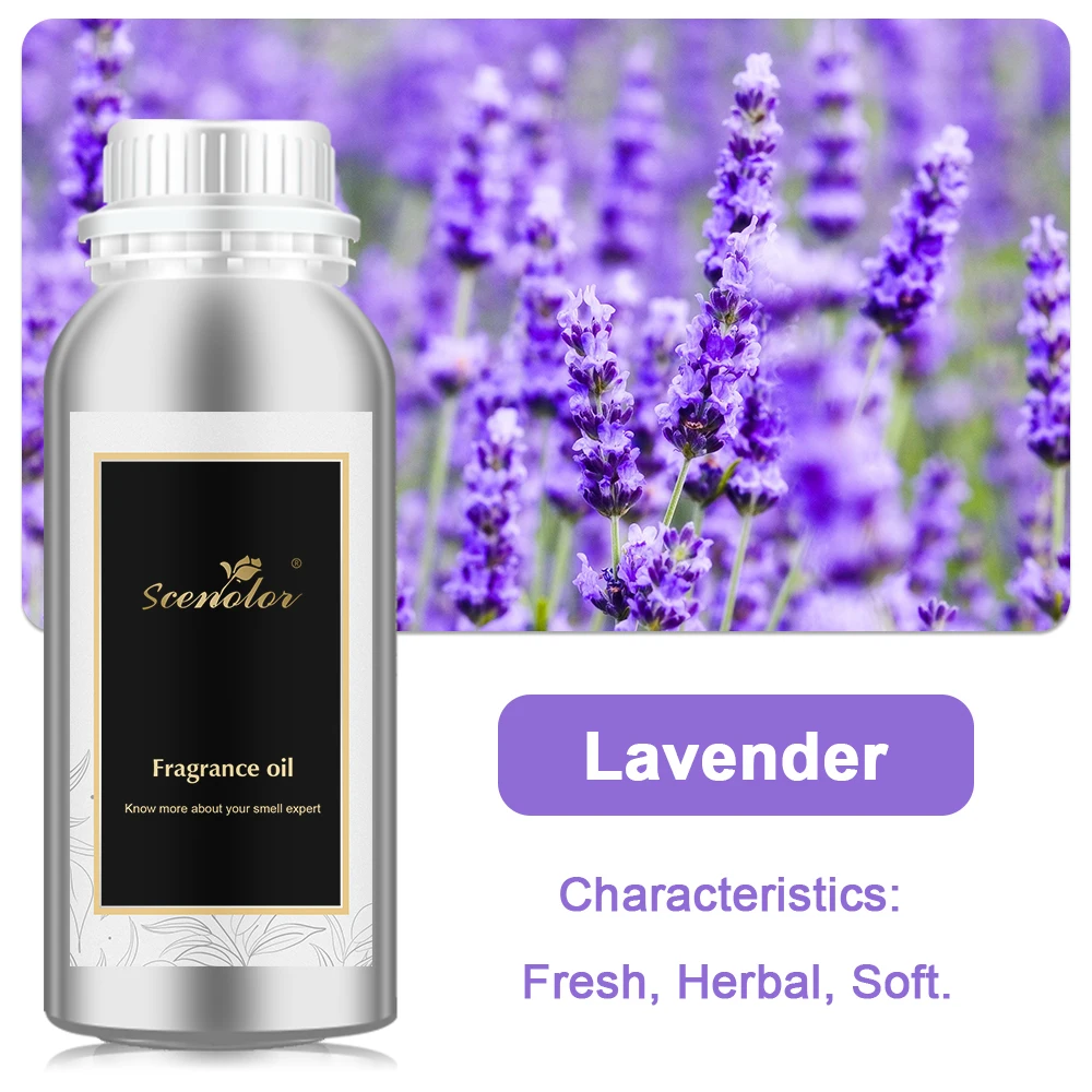 

500ML 100% Pure Natural Plant Essential Oil Lavender Home Air Freshener Lavender Ebony Peach Gardenia Verbenaa Oasis DIY Candle