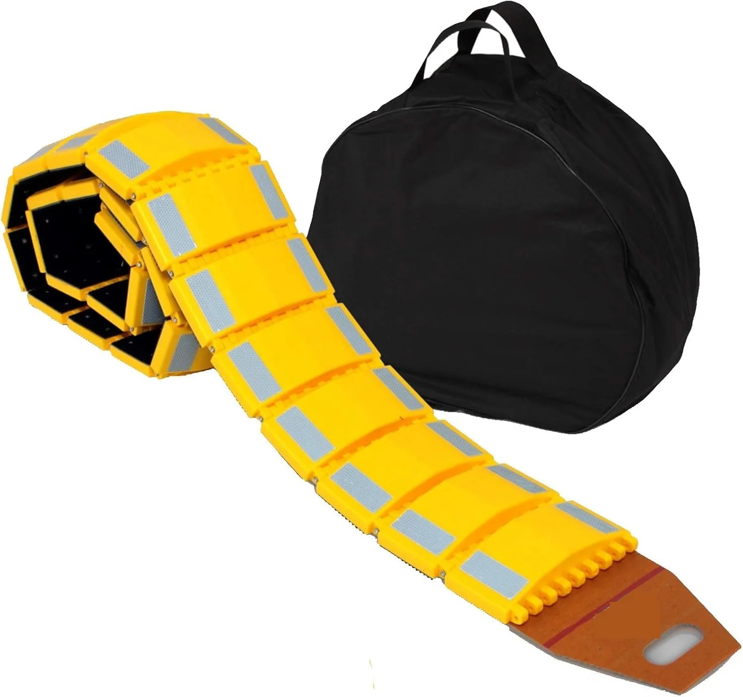 2025 Hot Sale Heavy Duty Reflective Plastic Humps, Car Truck Automotive Vehicles Speed Bumps Portable Vehicle Traffic Speed Bump