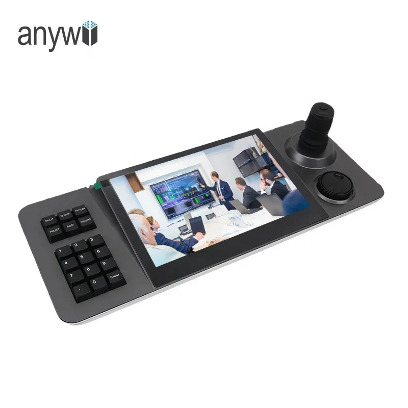 Anywii PTZ  Keyboard Joystick Controller Supports RS485 RS232 for Live Broadcast Live Streaming