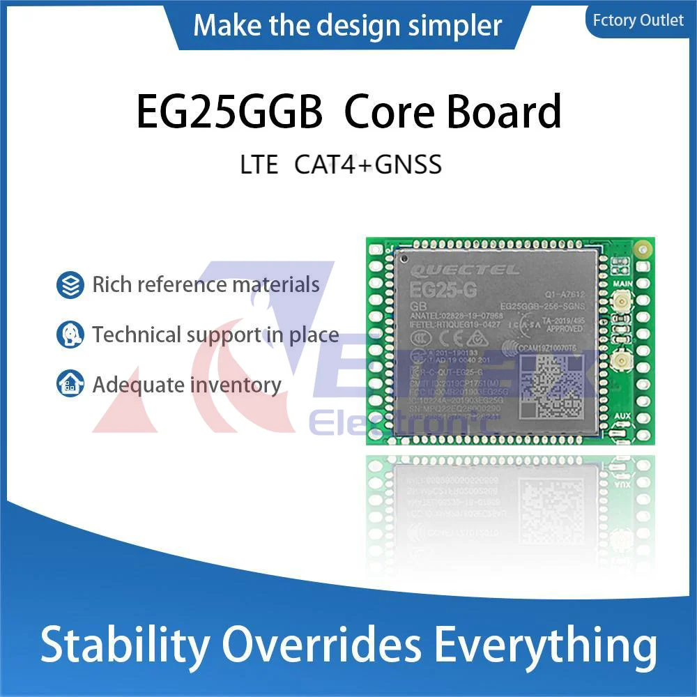 Quectel EG25-G Module EG25-GGB Development Core Board EG25GGB-256-STD LTE CAT4 Module with GNSS