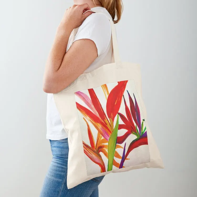 

bird flower Tote Bag supermarket folding bag eco pack tote bag women ecological bags