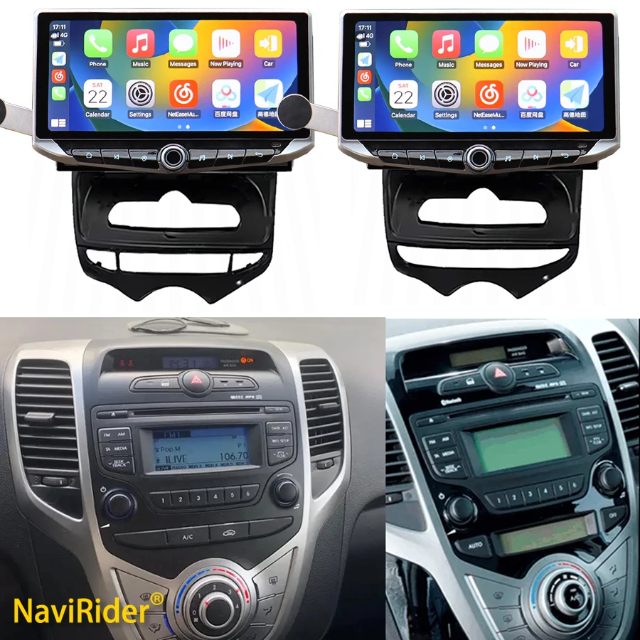 2 Din Android 14 Car Radio Multimedia For Hyundai Ix20 Ix-20 2010-2023 Auto AC Stereo Carplay Navigation Autoradio GPS Head Unit