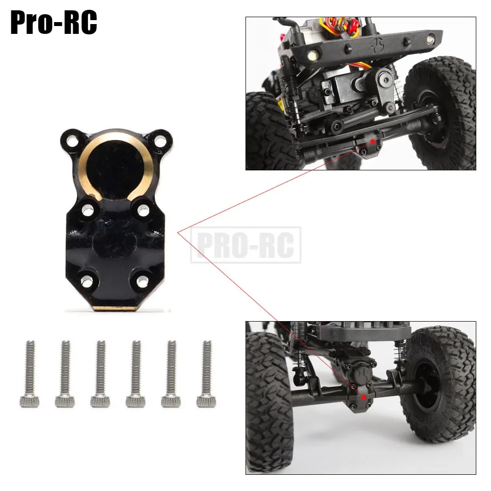 1 مجموعة سبيكة قوي جسر المحور غطاء للحماية ل RC الزاحف سيارة 1/24 محوري SCX24 90081 4WD AXI00004 ترقية أجزاء