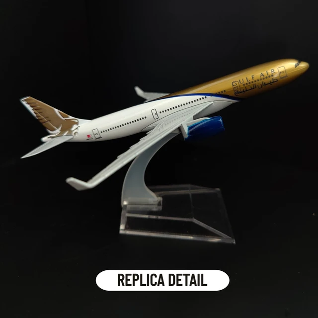 1:400 Scale Metal Aircraft Gulf A330 Airlines Boeing Airplane 2 1:400 Scale Metal Aircraft Gulf A330 Airlines Boeing Airplane 2