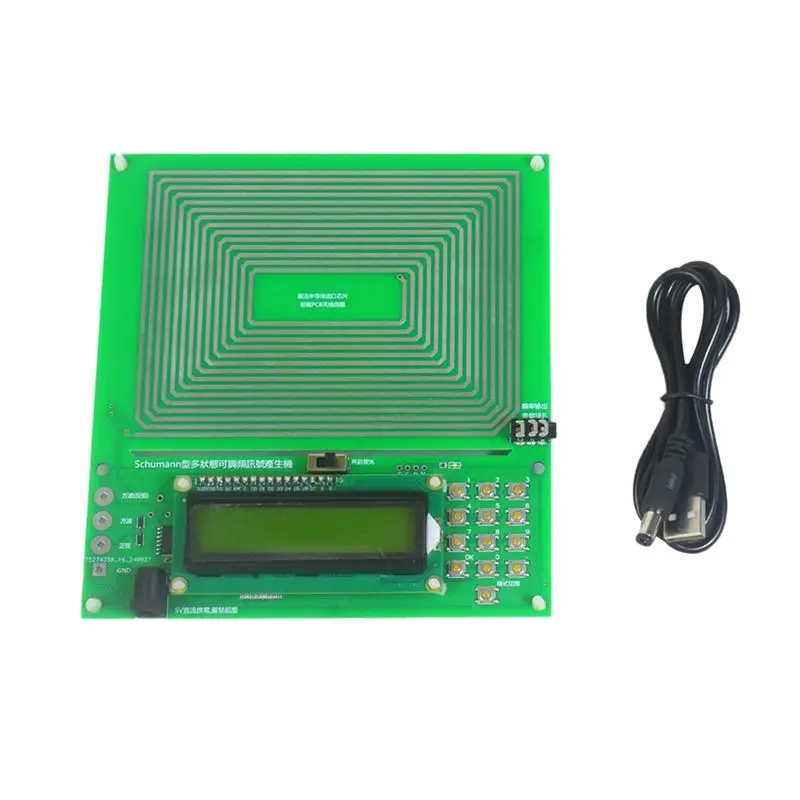 AB08-7.83Hz Schumann Wave Generator 0.01Hz~100000Hz Adjustable FM Signal Generator Pure Sine Audio Resonator Sine Wave
