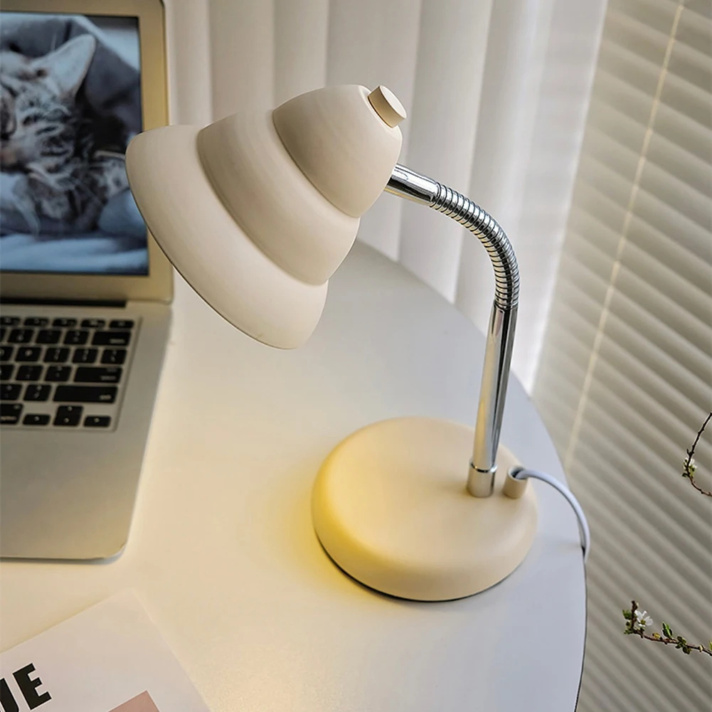 Lampe de bureau LED avec bouton de gradation, USB 62, veilleuse de lecture d'étude de chevet, extérieur, fête, chambre à coucher