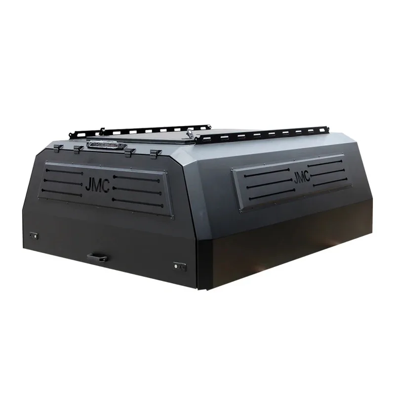 

Top quality Customized Truck Canopy for Sierra Lightweight Truck Cap Aluminum Smartcap High-quality Roll up Tonneau Cover