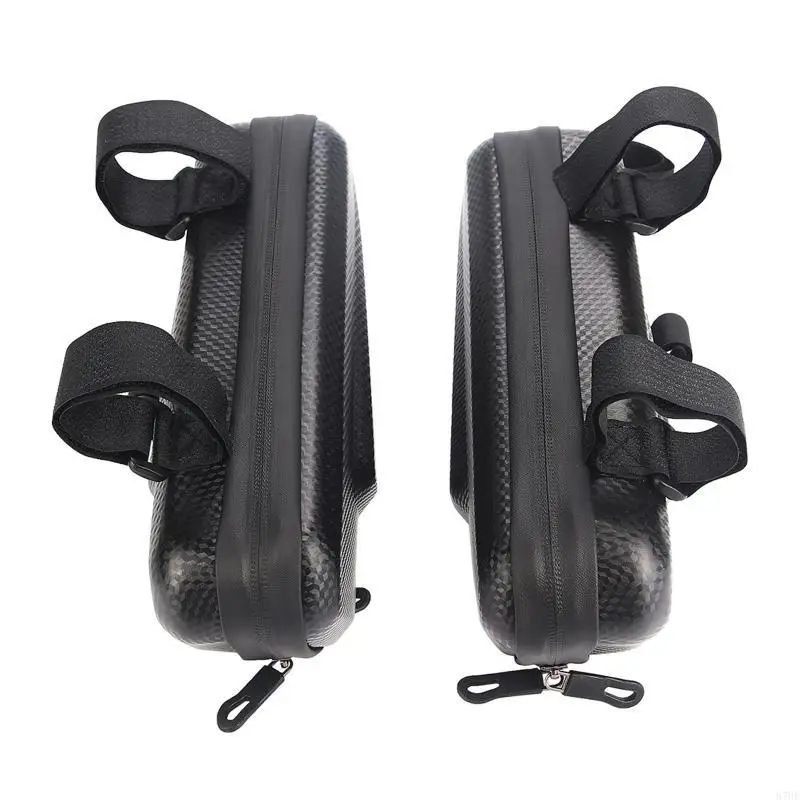 87HE 1Pair Motorcycle Motocross Rear for Seat Bag Waterproof Motorcycle PannierSaddle