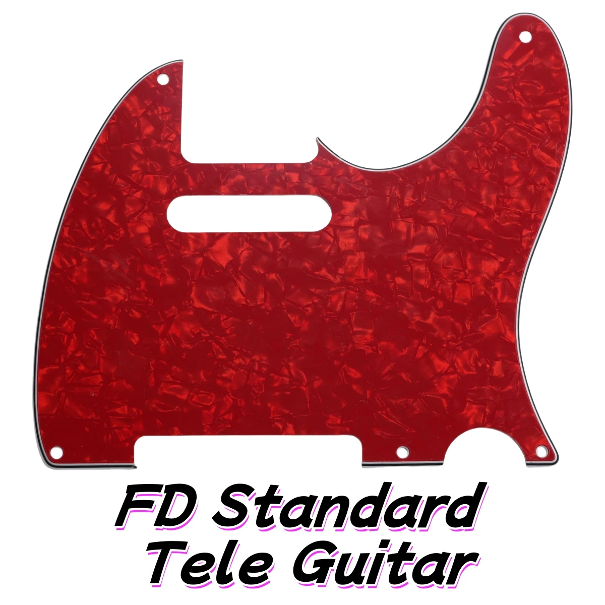 Feiman Custom Parts - Защитная пластина для гитары Telecaster 52-го года выпуска, стандарт США, с 5 отверстиями для винтов, доступно 2 варианта цвета.