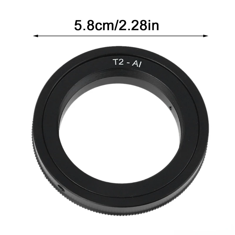 T2-Nikon Metal Lens Adapter T2-AI T2 T lens For Nikon Mount Adapter Ring For DSLR SLR Camera D50 D90 D5100 D7000 D3 J29 21