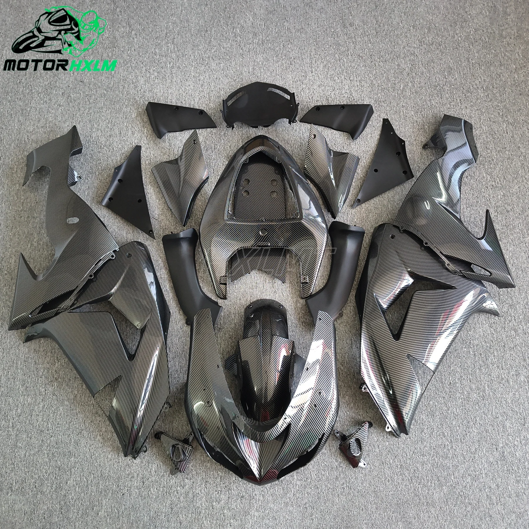 ABS Kits for Kawasaki ZX10R ZX1000R 2006 2007 Motorcycle Aftermarket Fairings ZX-10 ZX-1000R 06 07 Bodyframe Shell