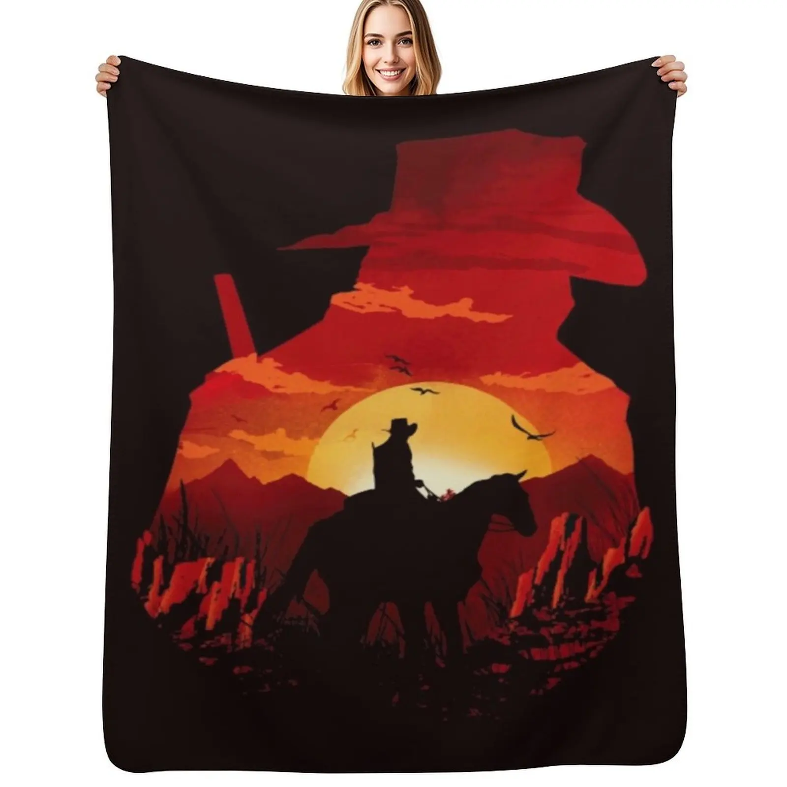 Red-Logo Throw Blanket Blankets For Sofas Blankets Sofas Of Decoration Decorative Throw Soft decorative Warm Blankets