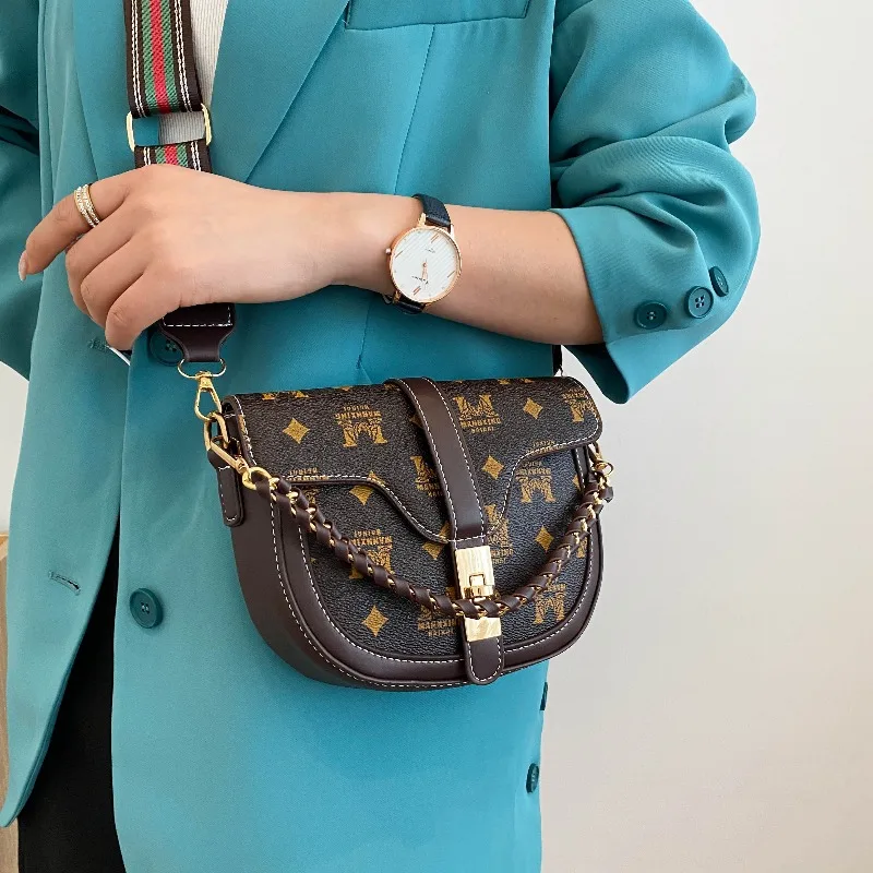 Borsa in stile francese distinta Nuova collezione 2025 - Borsa a tracolla alla moda squisita di fascia alta per donne di lusso leggere