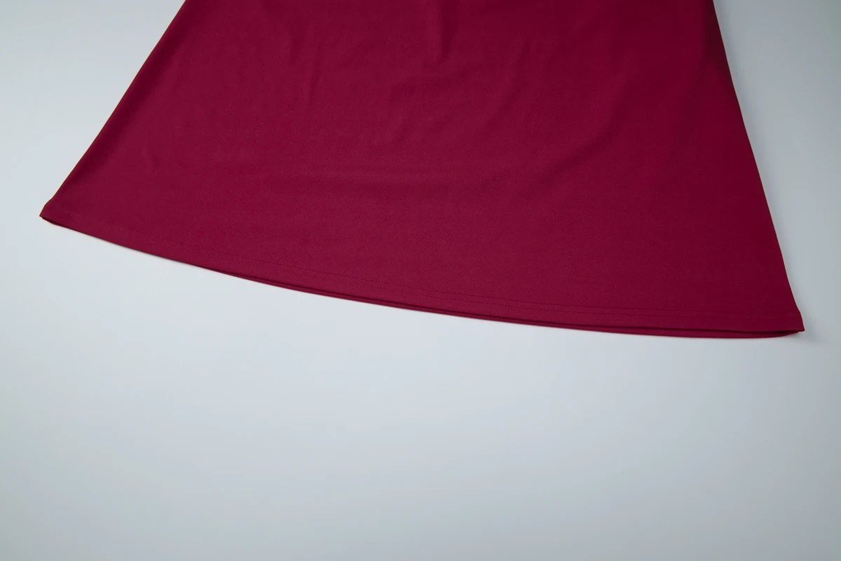 Hugcitar Damen Elegantes Neckholder-Kleid mit V-Ausschnitt, Sexy Maxikleid mit Knöpfen und Schnürung, Sommerkleid, Damenmode-Outfit für Geburtstagsfeier und Festival – Detail 8