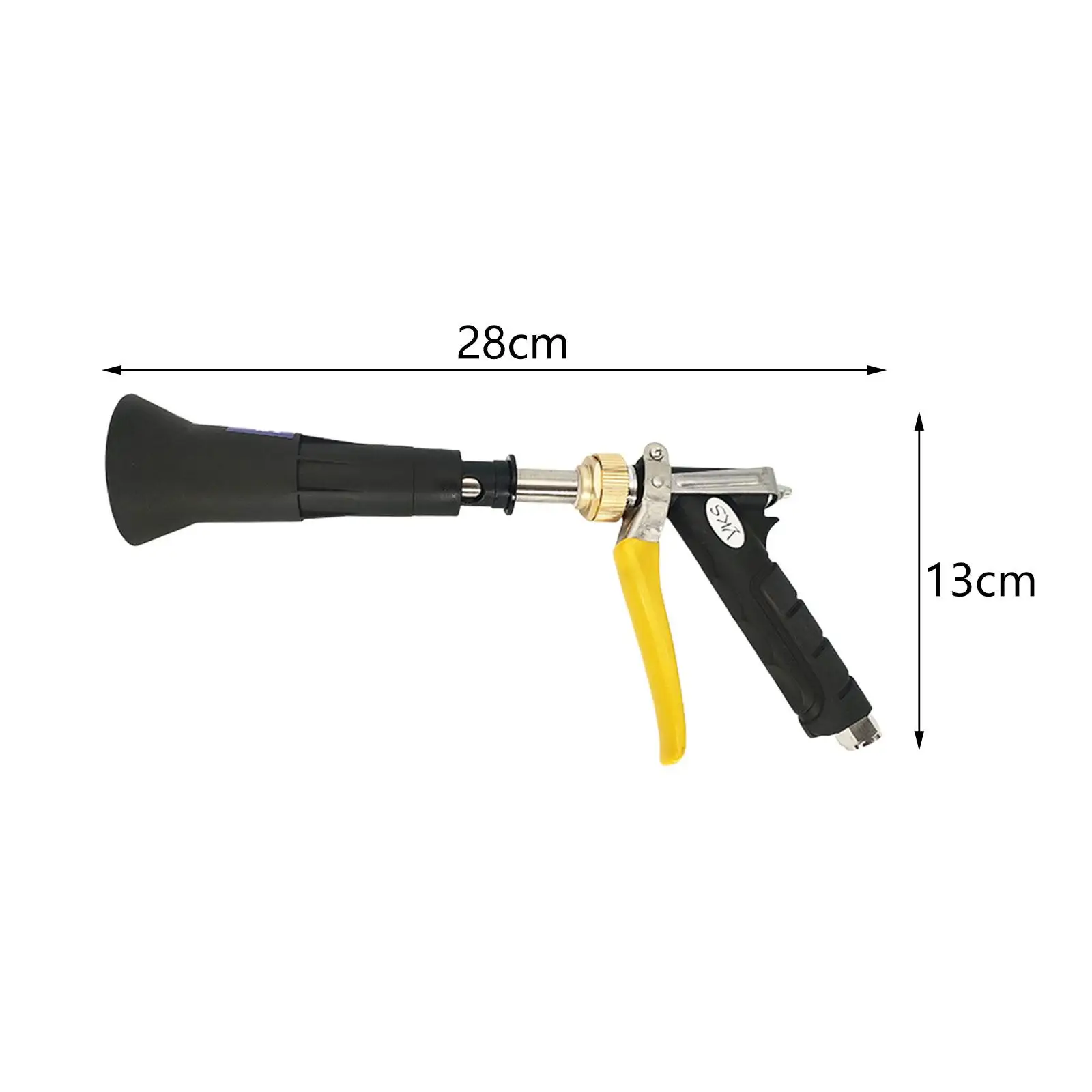 

Garden Hose Nozzle Jet Water Hose Nozzle High Pressure Ergonomic Portable Garden