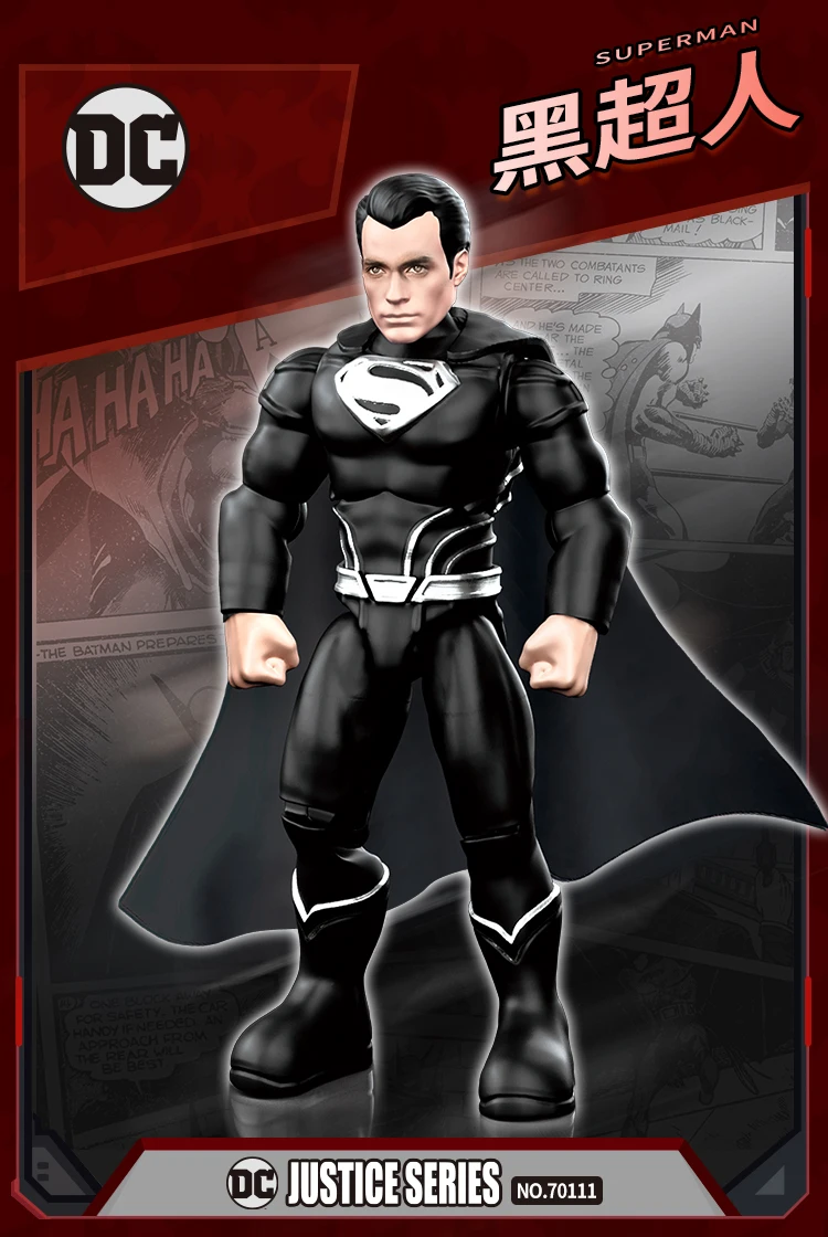 DC Justice League Spielzeug, The Dark Knight Trilogy Actionfigur, Batman, Superman, Aquaman, The Flash, Bausatzfigur, Geburtstagsgeschenk – Detail 8