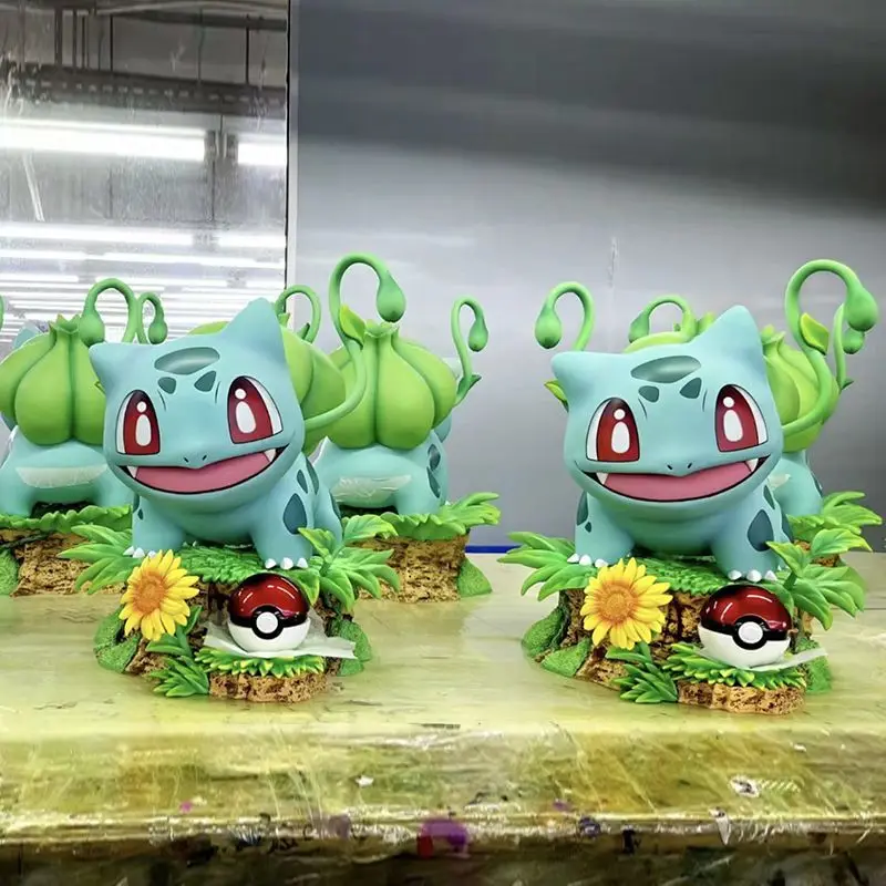 10 เซนติเมตร ‌ ฟิกเกอร์บูลบาซอร์ ‌ ฟิกเกอร์อนิเมะโปเกมอน ของสะสมพีวีซี ตกแต่งโต๊ะทำงาน ของขวัญที่ดีที่สุดสำหรับเด็ก