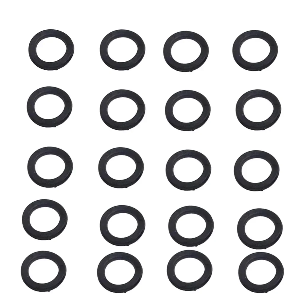 10/20pcs Dumbbell O-ring Weight Lifting Bar Rubber Washers For 1\