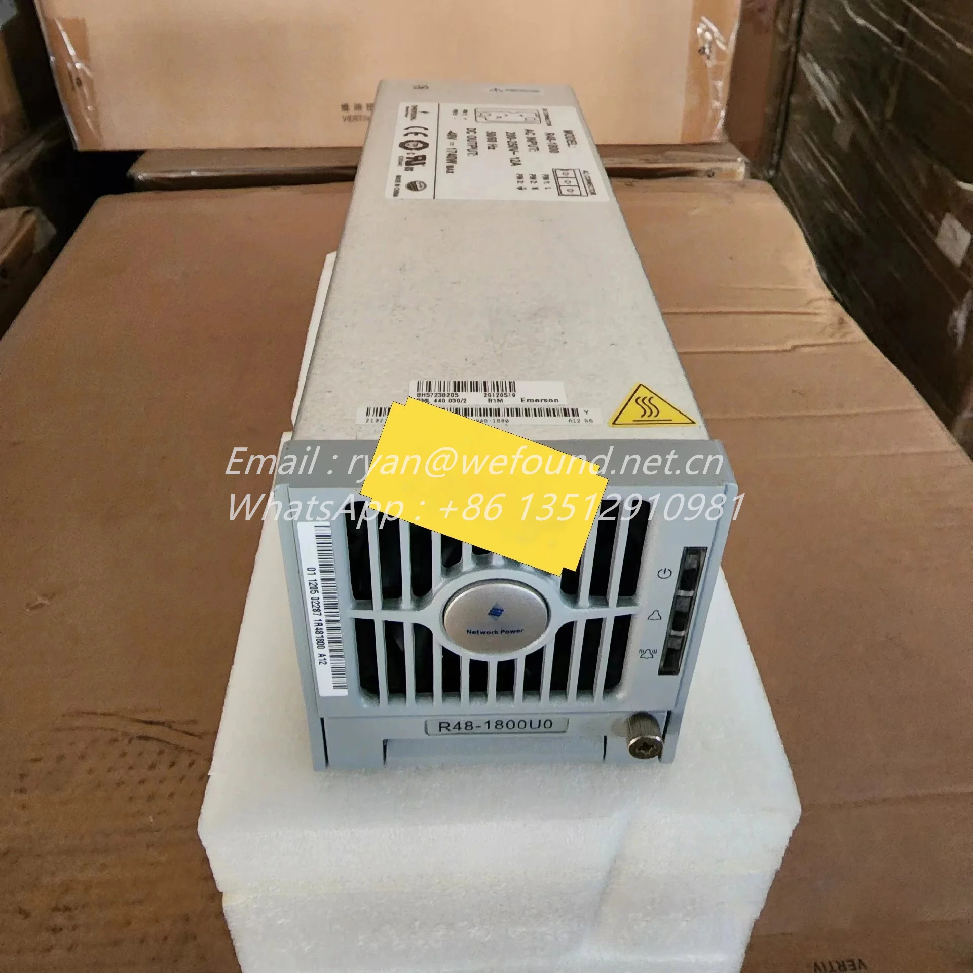 R48-1800U0 -48V 1740W Rectifier Module