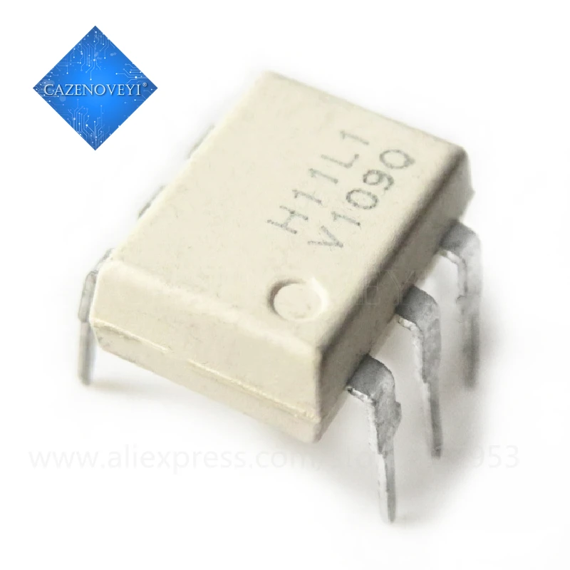 10 قطعة/الوحدة H11L1 DIP-6 SMD-6 H11L1M شميت الزناد الناتج بسرعة عالية في المخزون