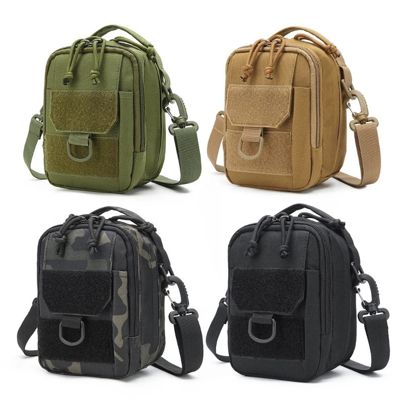 Multipurpose Utility Gadget Pouches Phone Holsters Shoulders Bag Cycling Hiking R66E