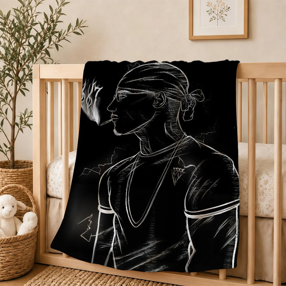 Rapper F-Freeze Corleone Blanket For Soft Warm Knee For Bedroom Living Room Bed Sofa Camping Picnic Office Gift