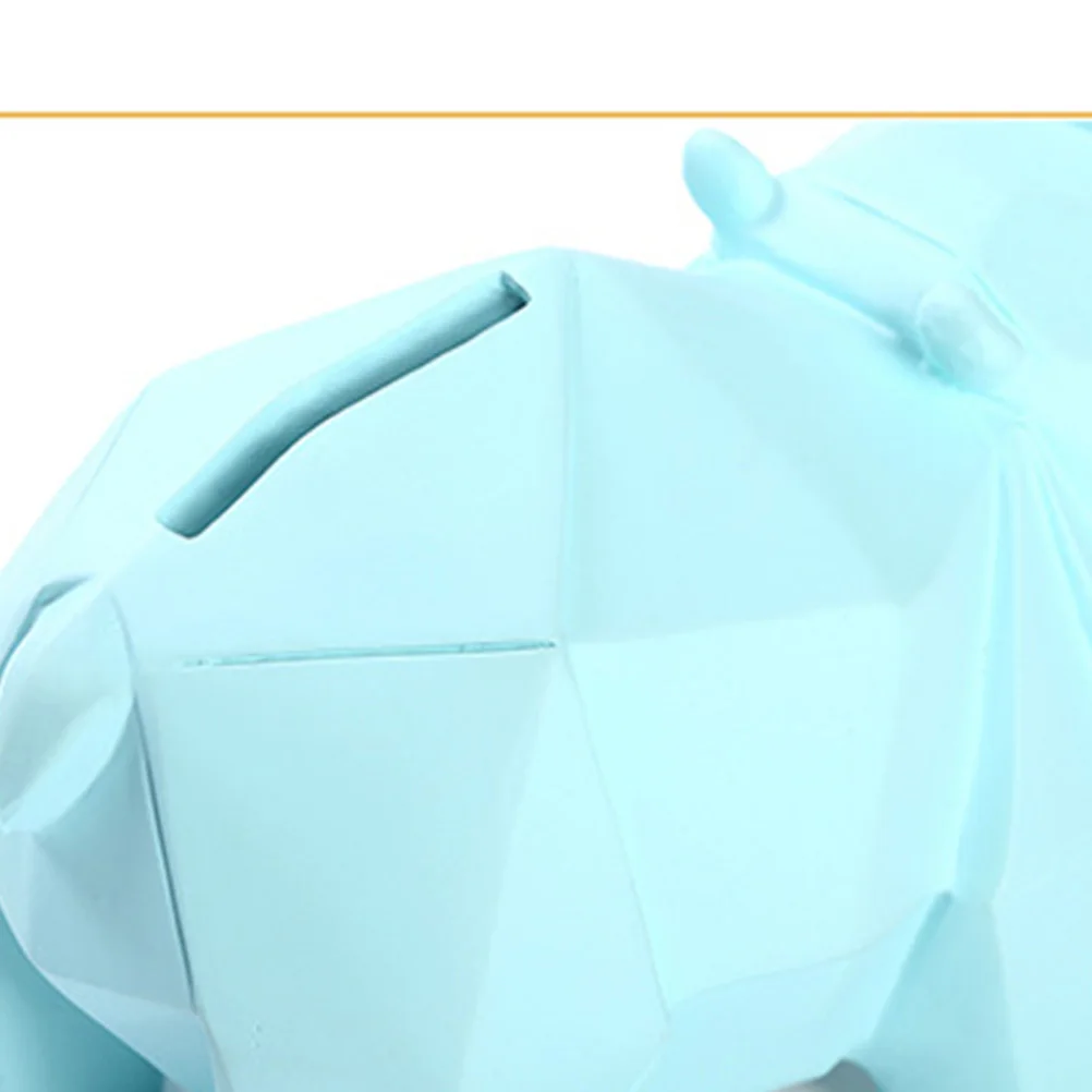 

Creative Hippo Shaped Piggy Bank Saving Pot for Kids Money Storage Desktop Decoration Household Adornment Random Color
