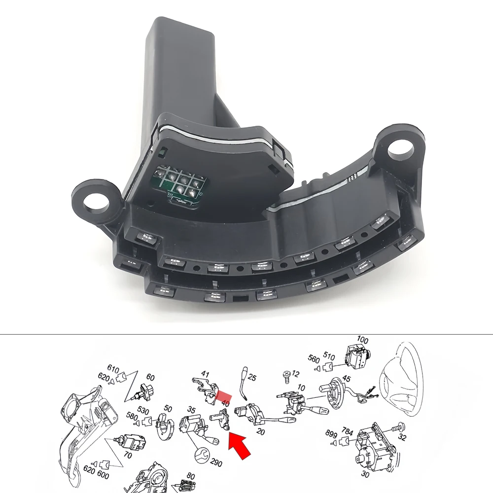 

Steering Wheel Angle Sensor For Mercedes-Benz E G Class W211 E240 E320 E500 W463 Dodge Charger Challenger Magnum Chrysler 300