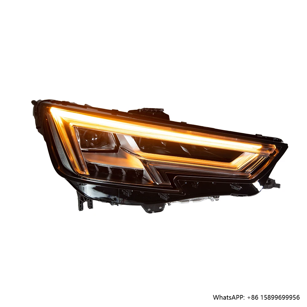 

Car Headlights for A4 A4L 2017 2018 2019 High Configure Style Design Styling LED Auto Headlight Assembly Upgrade DRL Hot Sale