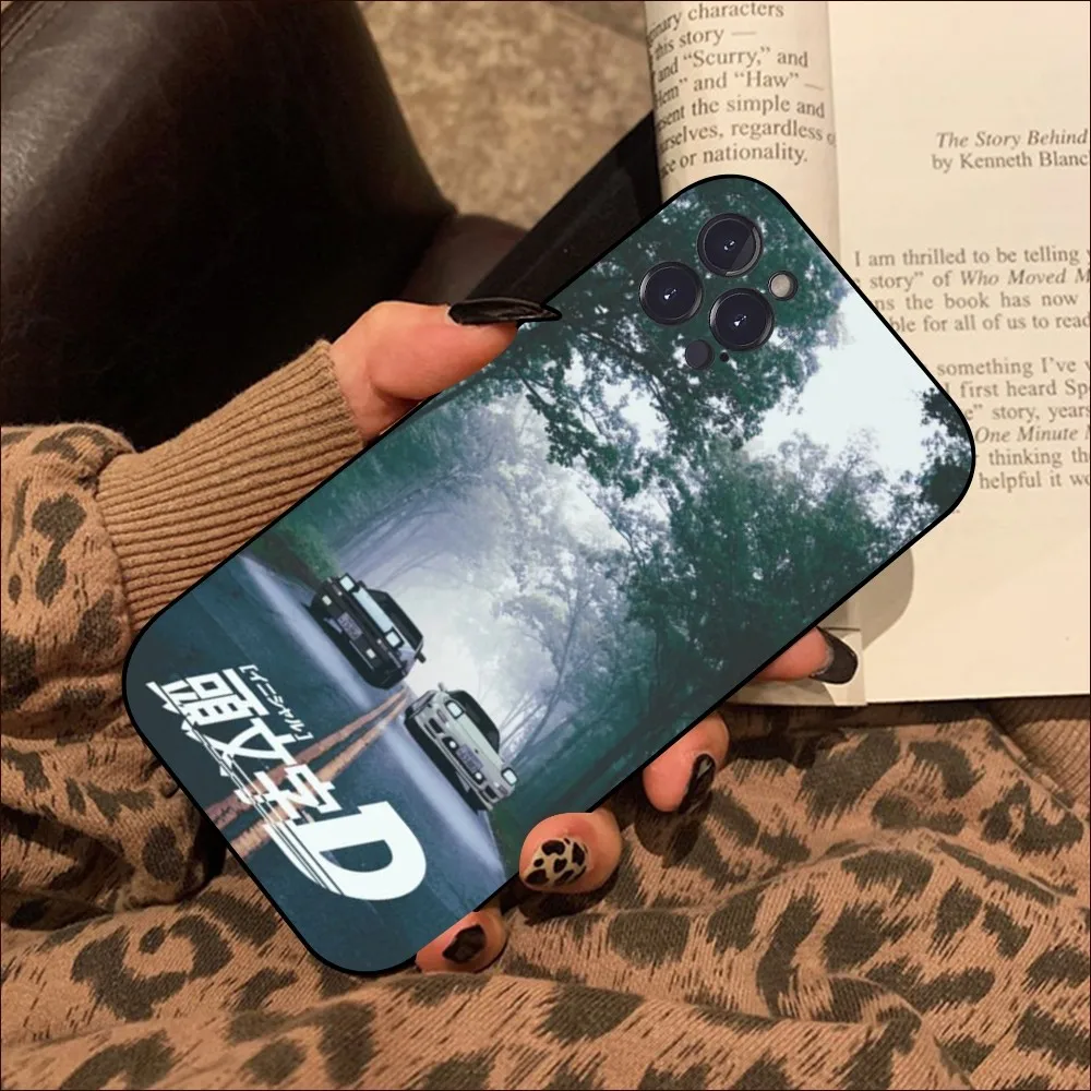 Anime Initial D AE86 Tail Light Phone Case For iPhone 15 14 11 12 13 Mini Pro XS Max Cover 6 7 8 Plus X XR SE 2020 Funda Shell image 2