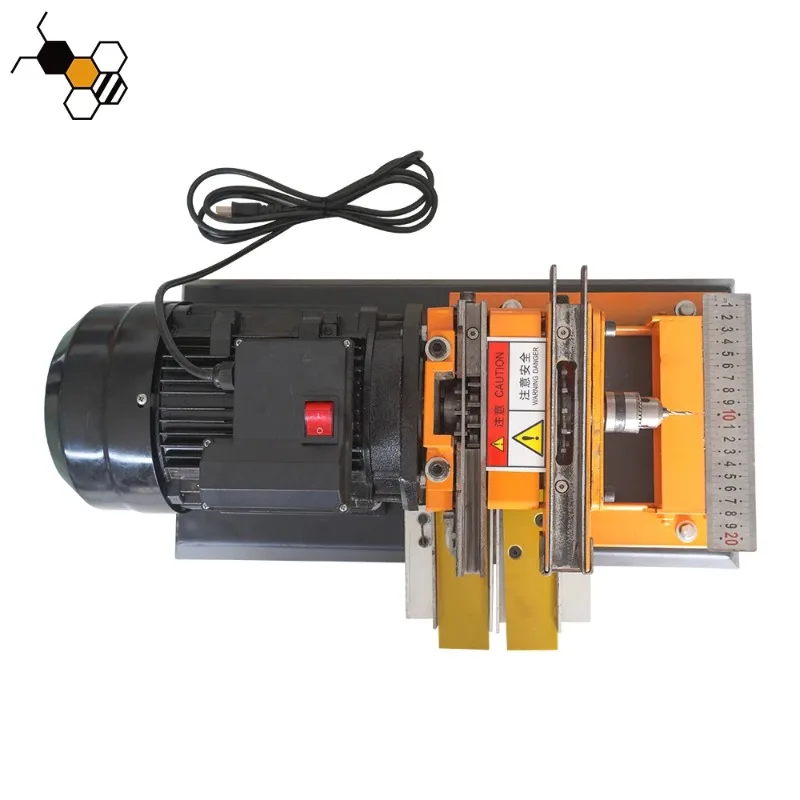 

【 Hot】For Multi Sweet Small Desktop Honey Bee Hive Frame Making Machine Automatic Beehive Frame Drilling Making Machine