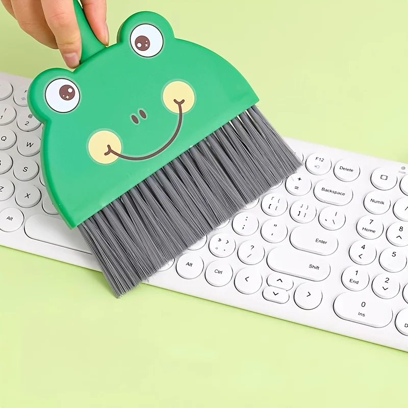 مجموعة فرشاة تنظيف صغيرة ومجارف، منظف أرضيات ومجارف، أداة تنظيف سطح المكتب، مناسبة للمكاتب والكراسي والأريكة