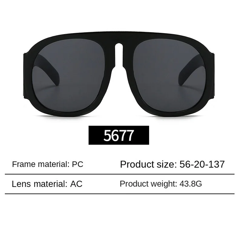 إطار كبير نظارات نظارات شمسية النساء الرجال موضة نظارات شمسية فاخرة في الهواء الطلق الرياضة النظارات سيدة رجل UV400 نظارات واقية #6