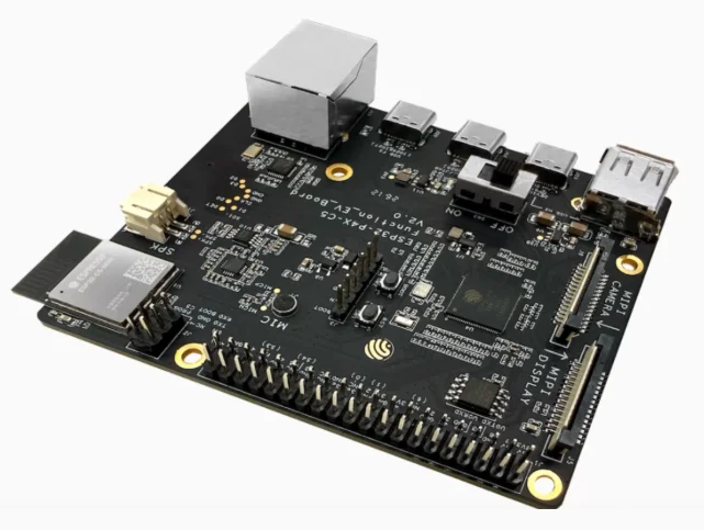 Espressif ESP32-P4X-C5-Function-EV-Board Multimedia Board P4 RISC-V 7Inch Touch MIPI CSI USB Ethernet for Lab Embedded Learning