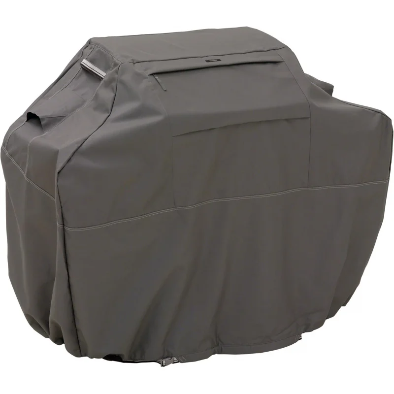 

-Resistant Ravenna Grill Cover for Weber Genesis, Taupe, Grill Cover, Grill Cover for Outdoor Grill, BBQ Cover