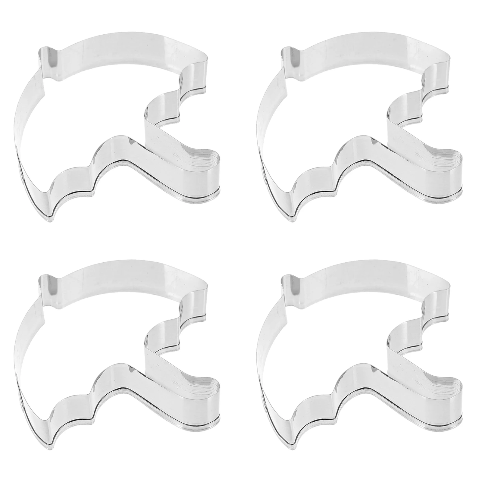 

Umbrella Shaped Stainless Steel Baking Molds Cookie Chocolate Non Stick Easy Demold Home Cake Shop Kitchen Use