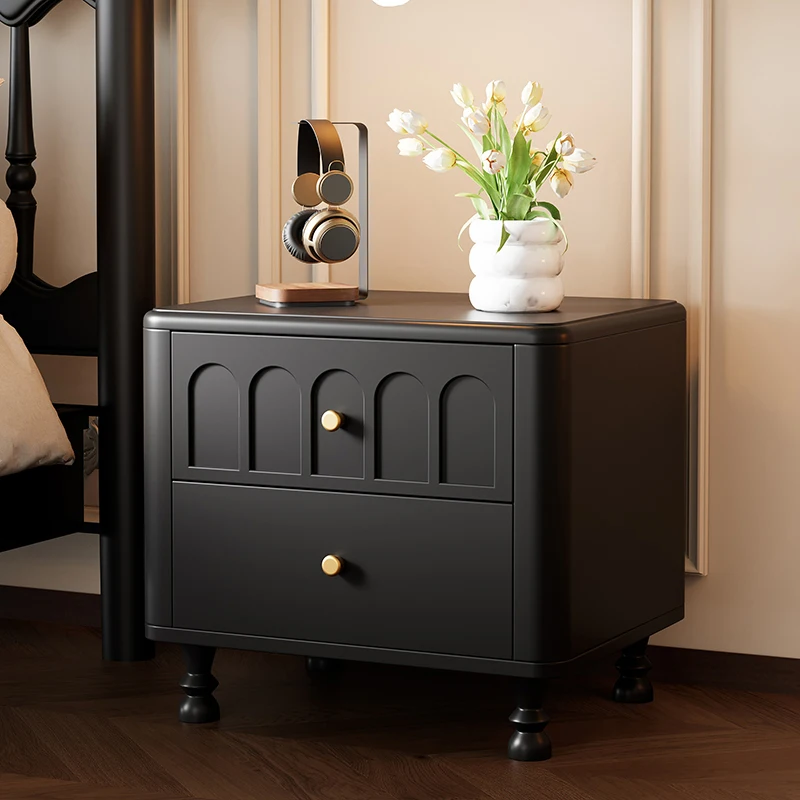 

Designer Luxury Bedside Table Bauhaus Salon Modern Nordic Nightstand Table Unique Cool Mesitas De Noche Bedroom Furniture