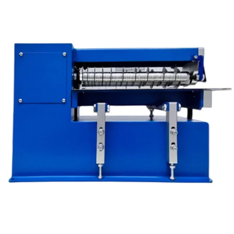 Macchina da taglio con regolazione della velocità elettrica 220v Comoda macchina da taglio con striscia di bordo in gomma con spacco per cintura in pelle con strass