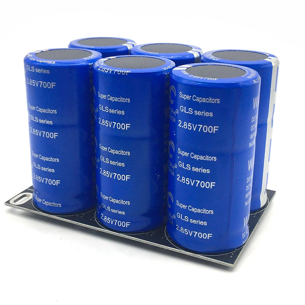 ตัวเก็บประจุแบบ17V116F ตัวเก็บประจุแบบซูเปอร์2.85V700F ตัวเก็บประจุสำหรับยานยนต์ gdcph