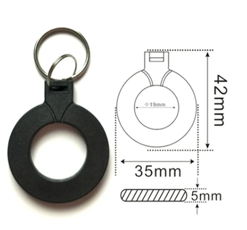 RFID 125khz EM4305 T5577 Blank Key Tag Chip Ring Coin Cards Tags Keytag Copy Rewritable Writable Rewrite Duplicate 125 khz