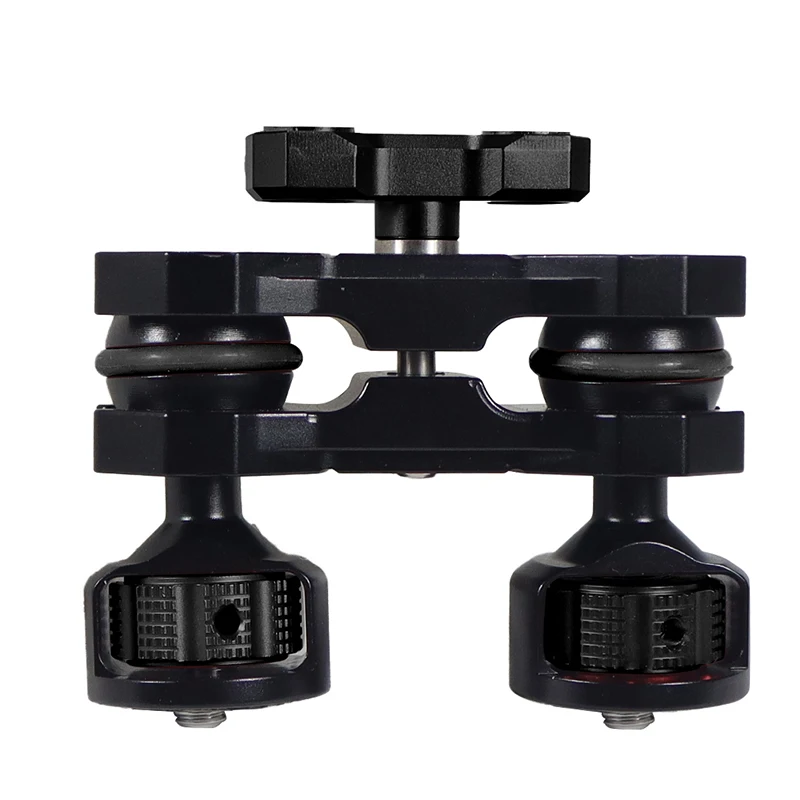 Neuer, verbesserter, universell einstellbarer Doppelkugelkopf 1/4 bis 3/8 Zoll, magischer Arm, Monitorhalterung, Zubehör für DSLR-Kamera-Käfige, unterstützt 5 kg – Detail 21