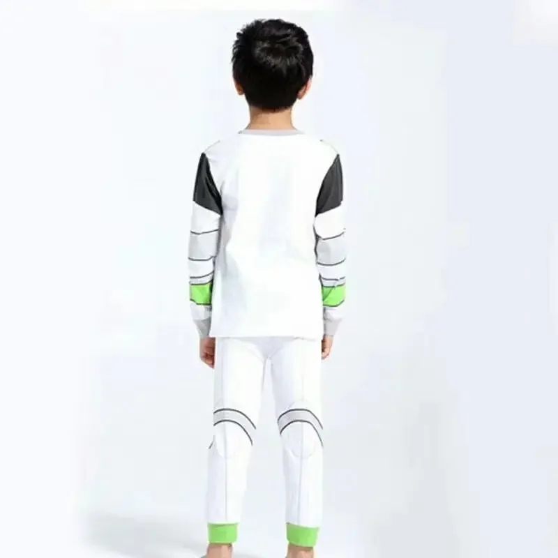 Cartoon Cute Trendy Cool Children\'s Cotton Pajamas Toy Story Clothes Boys\' Thin Buzz Lightyear Outerwear Comfortable Loose Suit