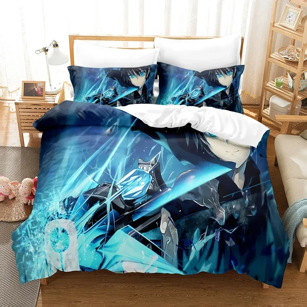 Death March to the Parallel World Rhapsody Bedding Set Single Twin Full Queen King Size Bed Set Aldult Bedroom Duvetcover Sets 3