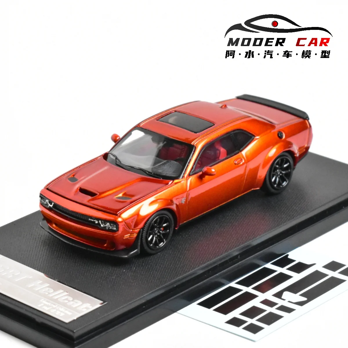 SH 1:64 SRT Hellcat Modellino di auto pressofuso