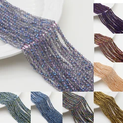 Spinel Stone Plated Colored Faceted Small Beads Beads 3 mm Loose Beads for Jewelry Making DIY Bracelet Necklace