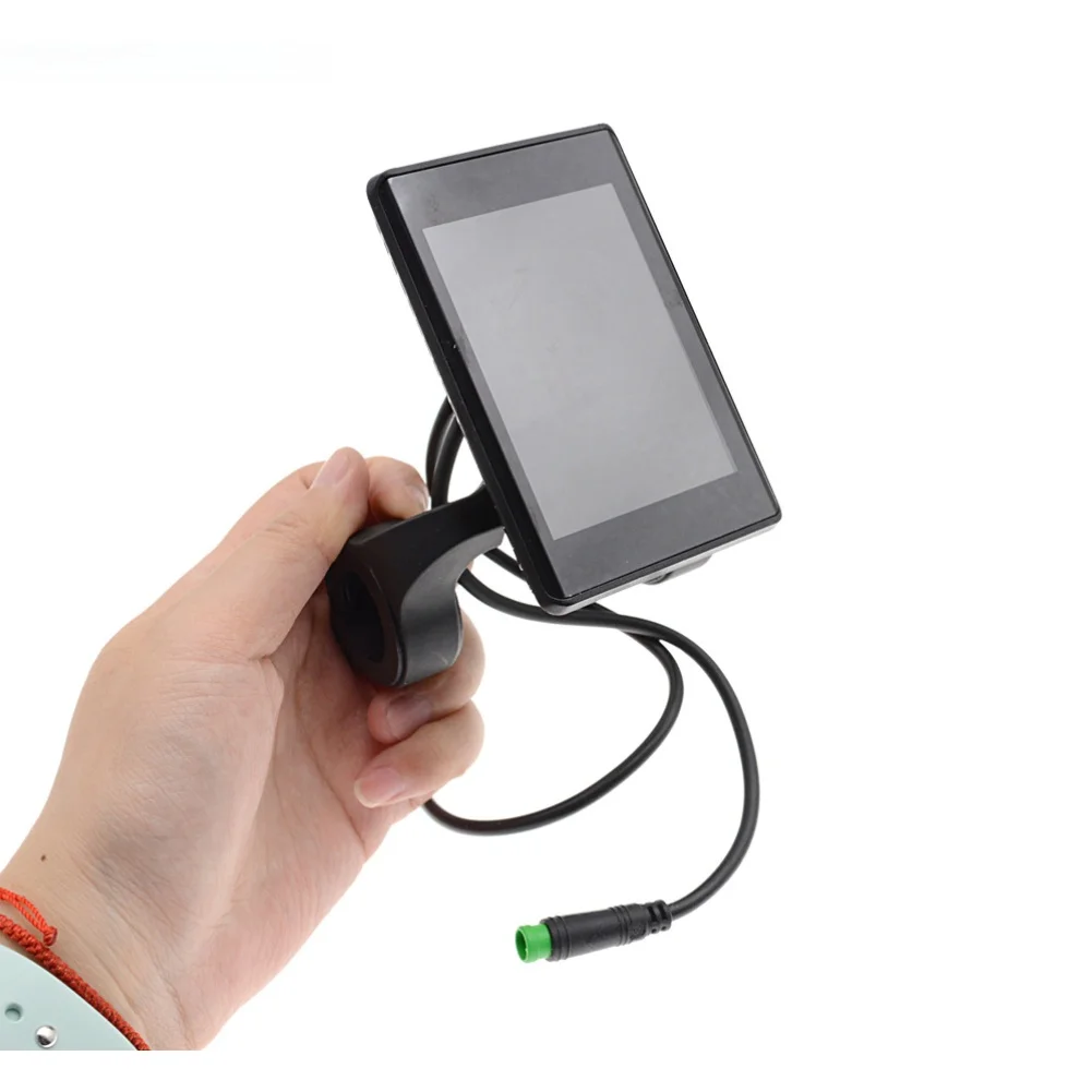 

Electric Bike LCD Screen HD Color Display Weatherproof ABS NFC Power Control For E-Bikes/Scooters