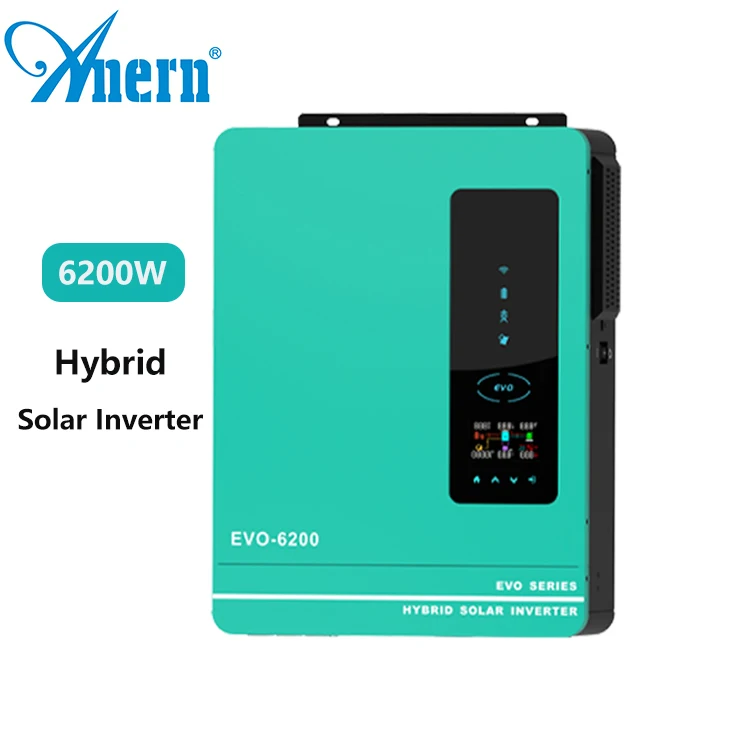 Anern 4KW 6KW Off-Grid Hybrid Solar Inverter For Home Solar System Integration