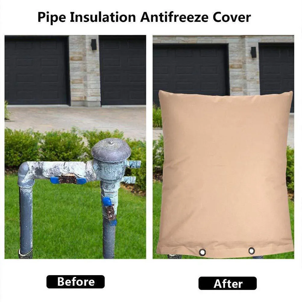 Reusable Winter Faucet Cover Outdoor Anti-Frost Tap Protector Insulated Waterproof Faucet Freeze Protection Cover for Cold